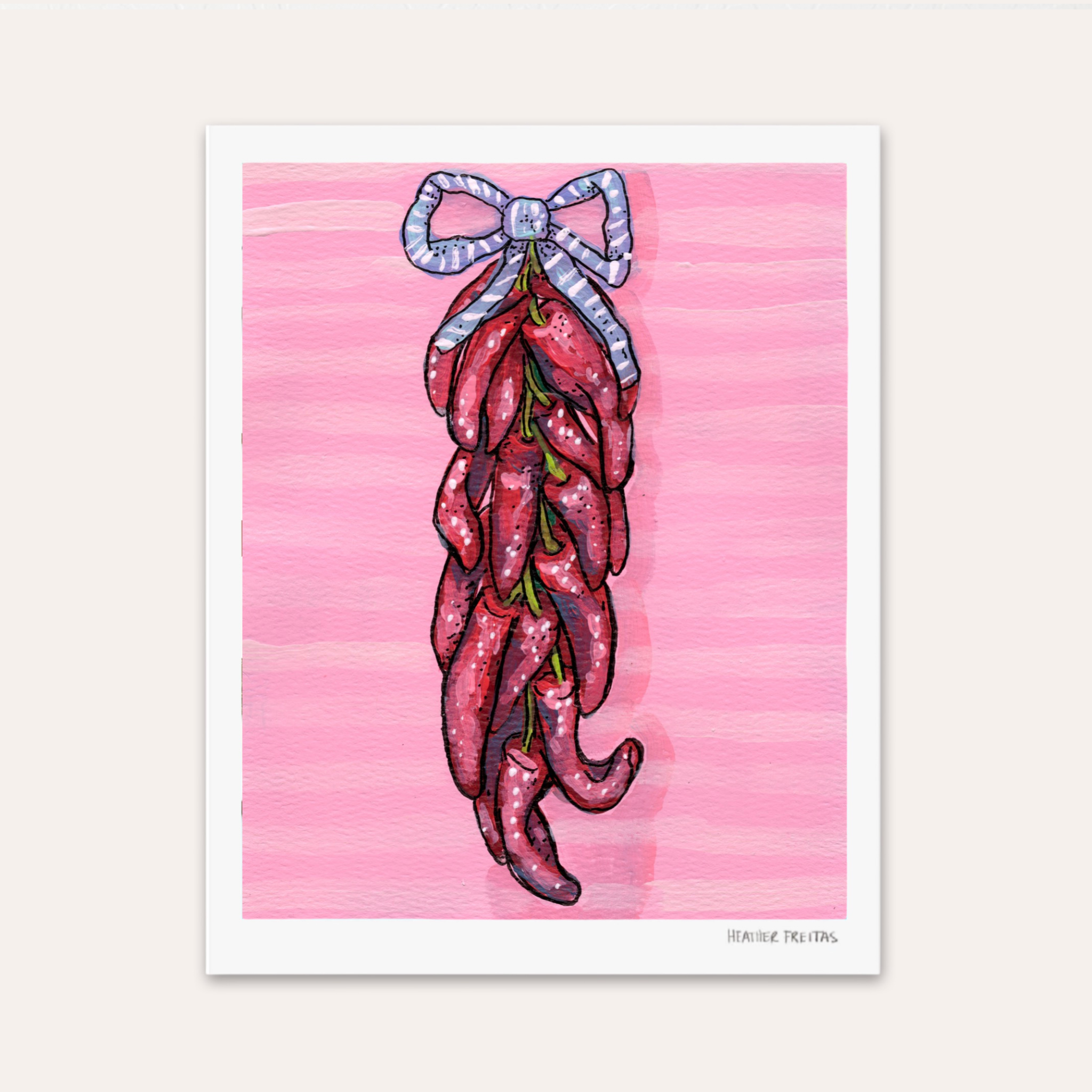 Dried Chilis Hand Signed Fine Art Print