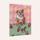 Bulldog Fine Art Paper Print