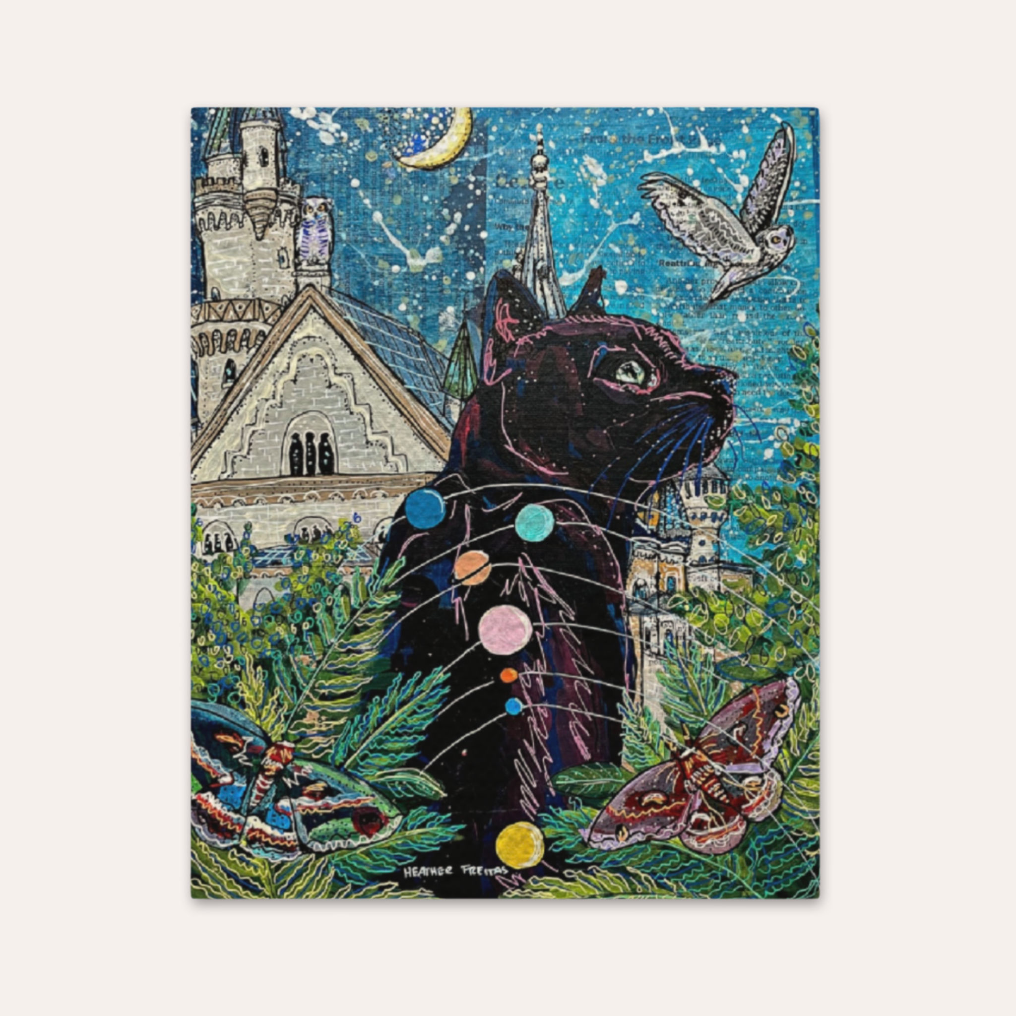 Jupiter Castle Cat Fine Art Print
