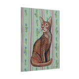 Abyssinian Cat Art Print