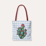Prickly Pear Cactus Tote Bag
