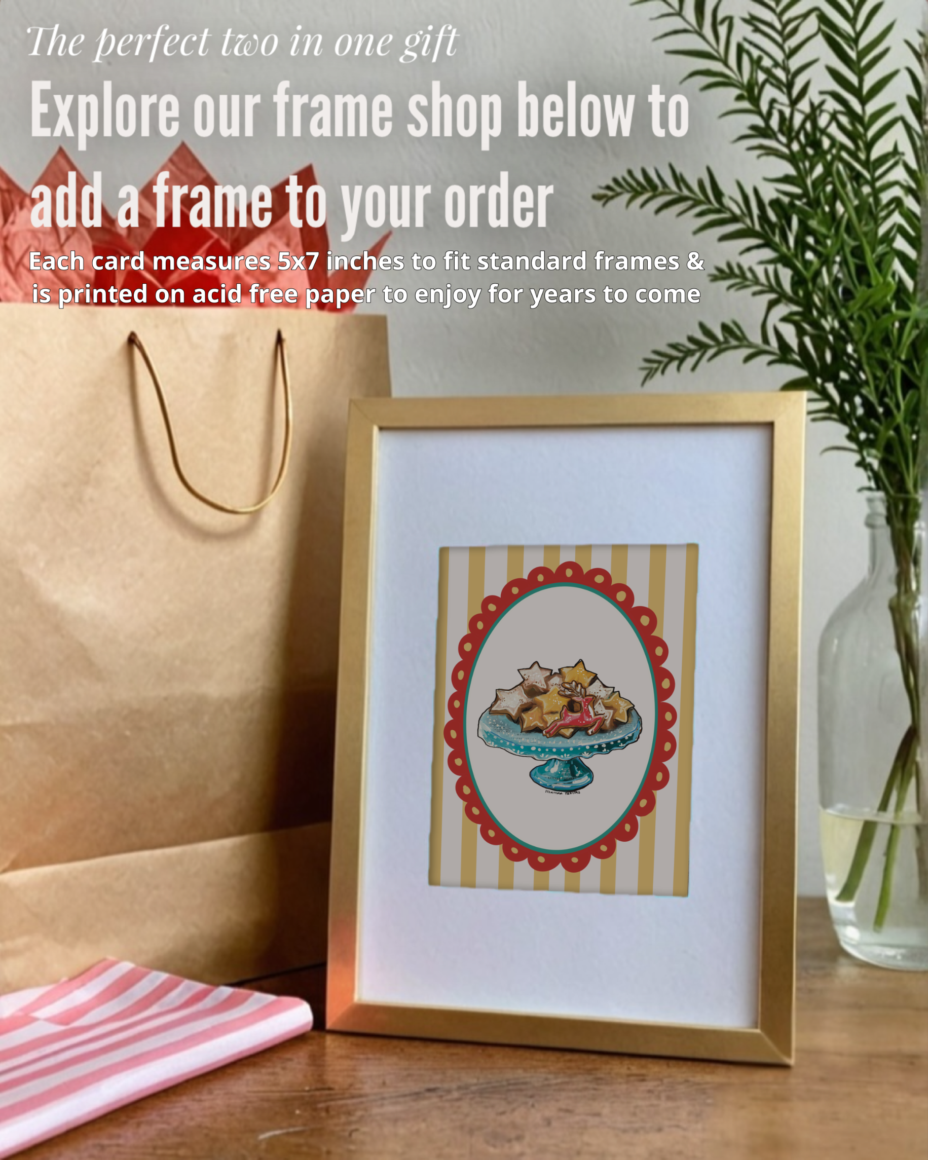 Christmas Cookies - Greeting Card / Fine Art Print