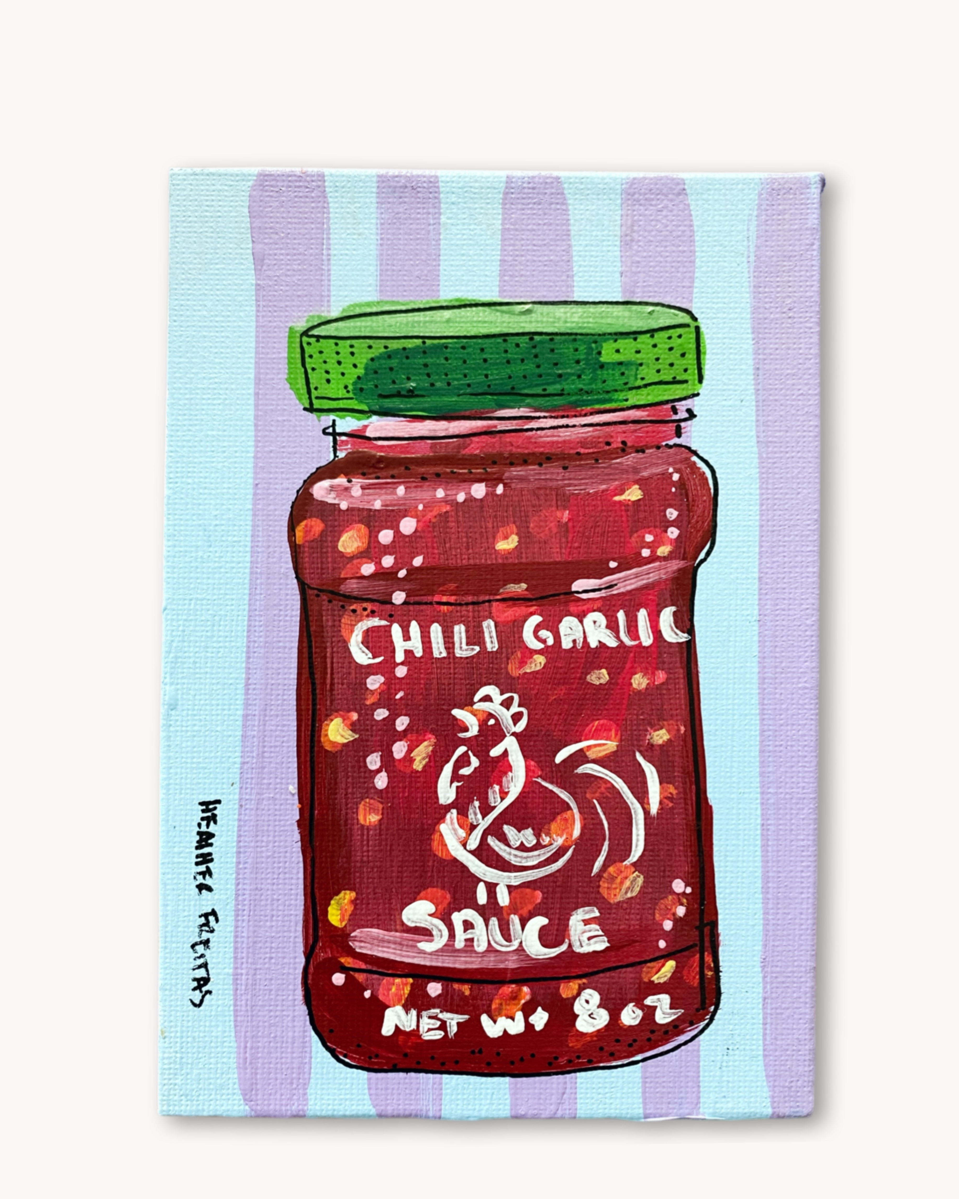 Chili Garlic Sauce ( Original Painting )