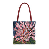 Starry Seahorse Tote Bag
