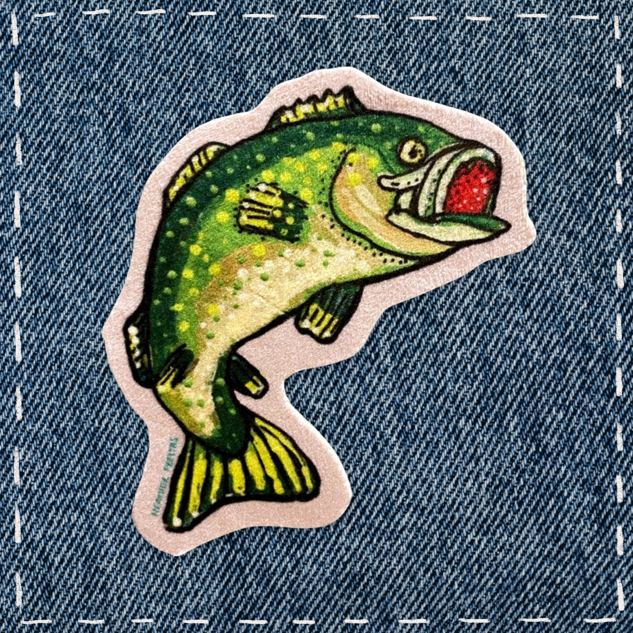 Bass - Sew On Velveteen Patch