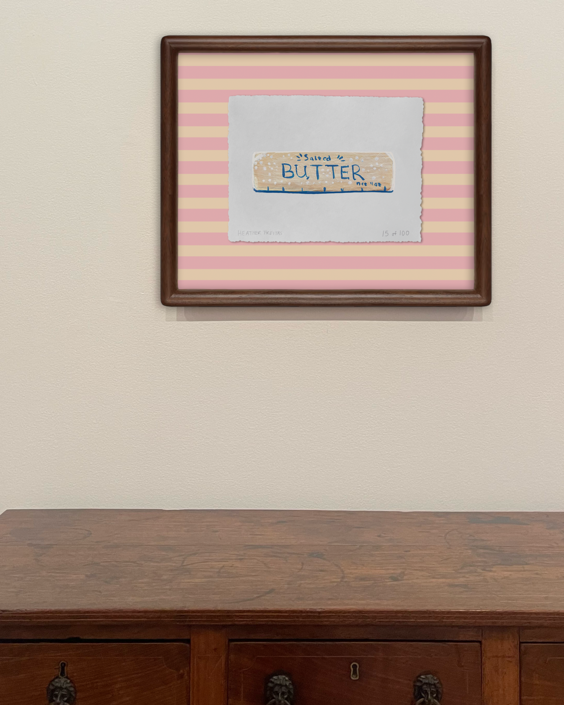 Butter Limited Edition Framed Print