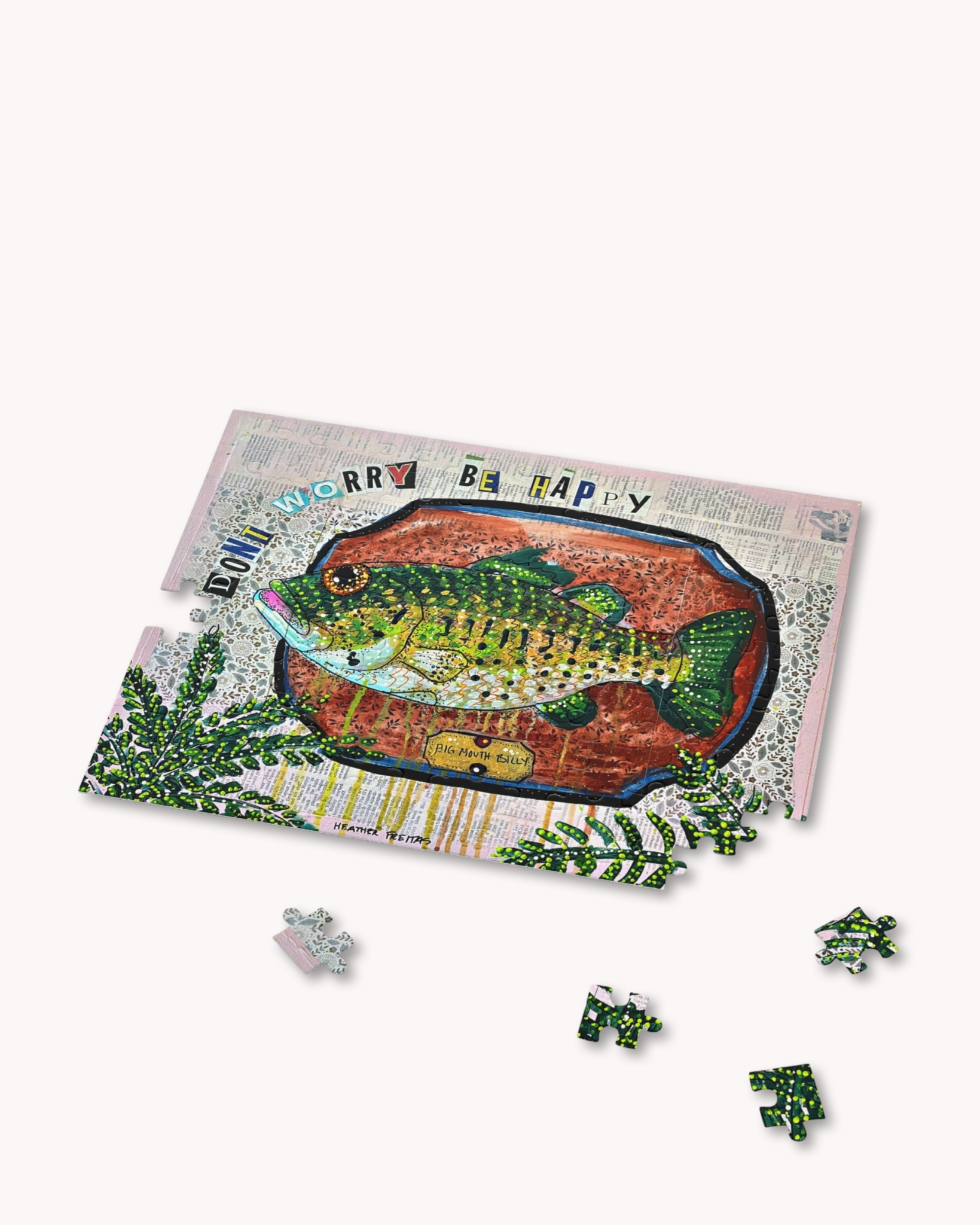 Don't Worry, Be Happy Puzzle ( 120 - 500 Piece )