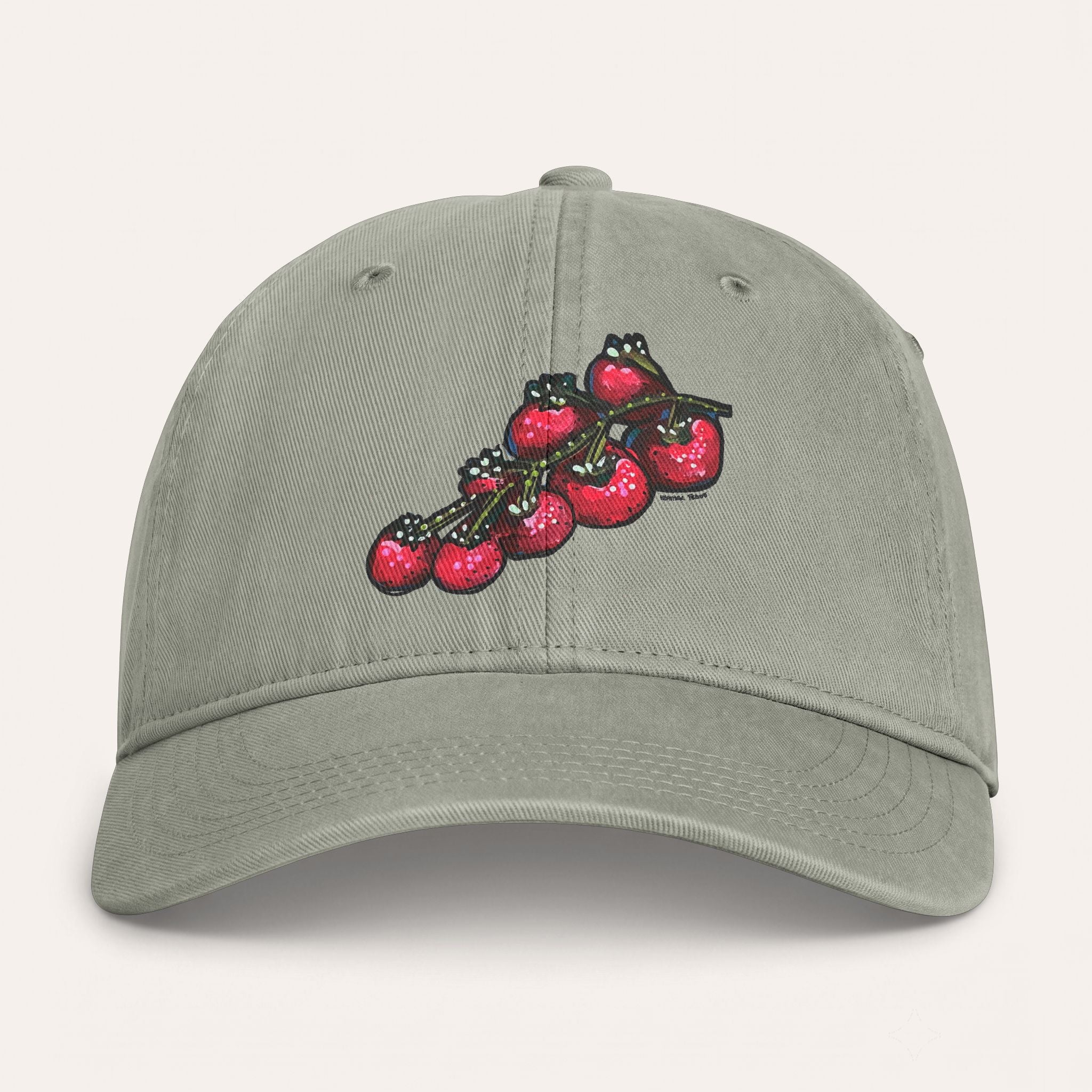 Tomato's On The Vine Washed Cotton Cap