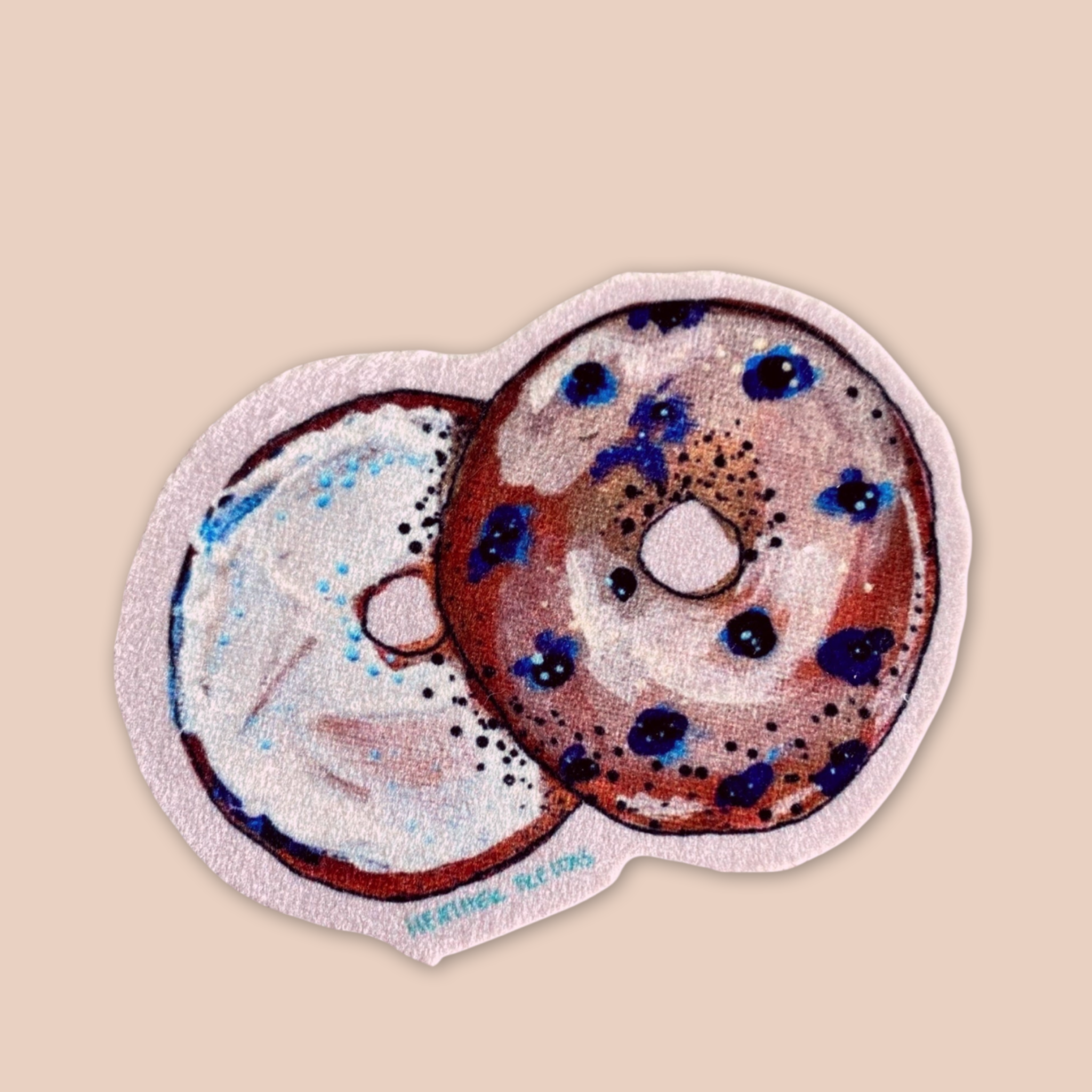 Bagel - Sew On Velveteen Patch