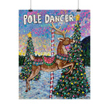 Pole Dancer Art Print