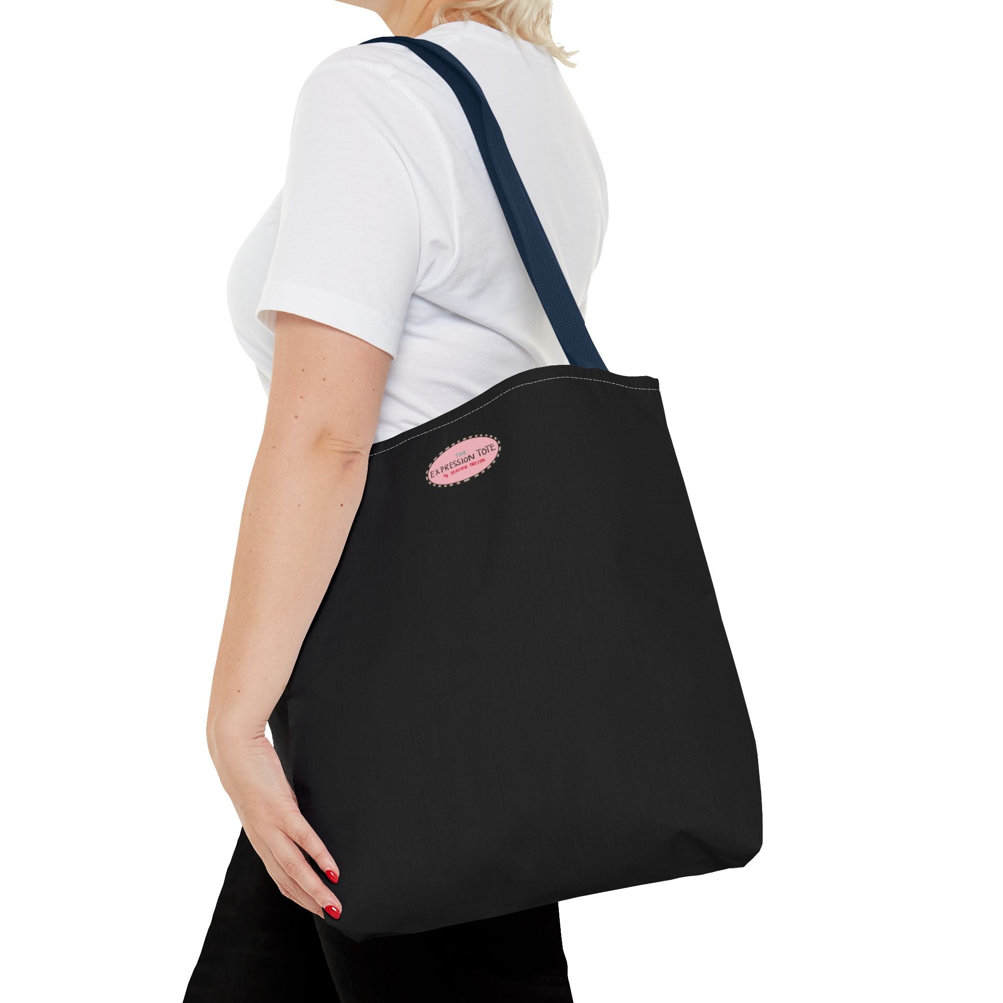 Black Basic Tote ( Unlined )