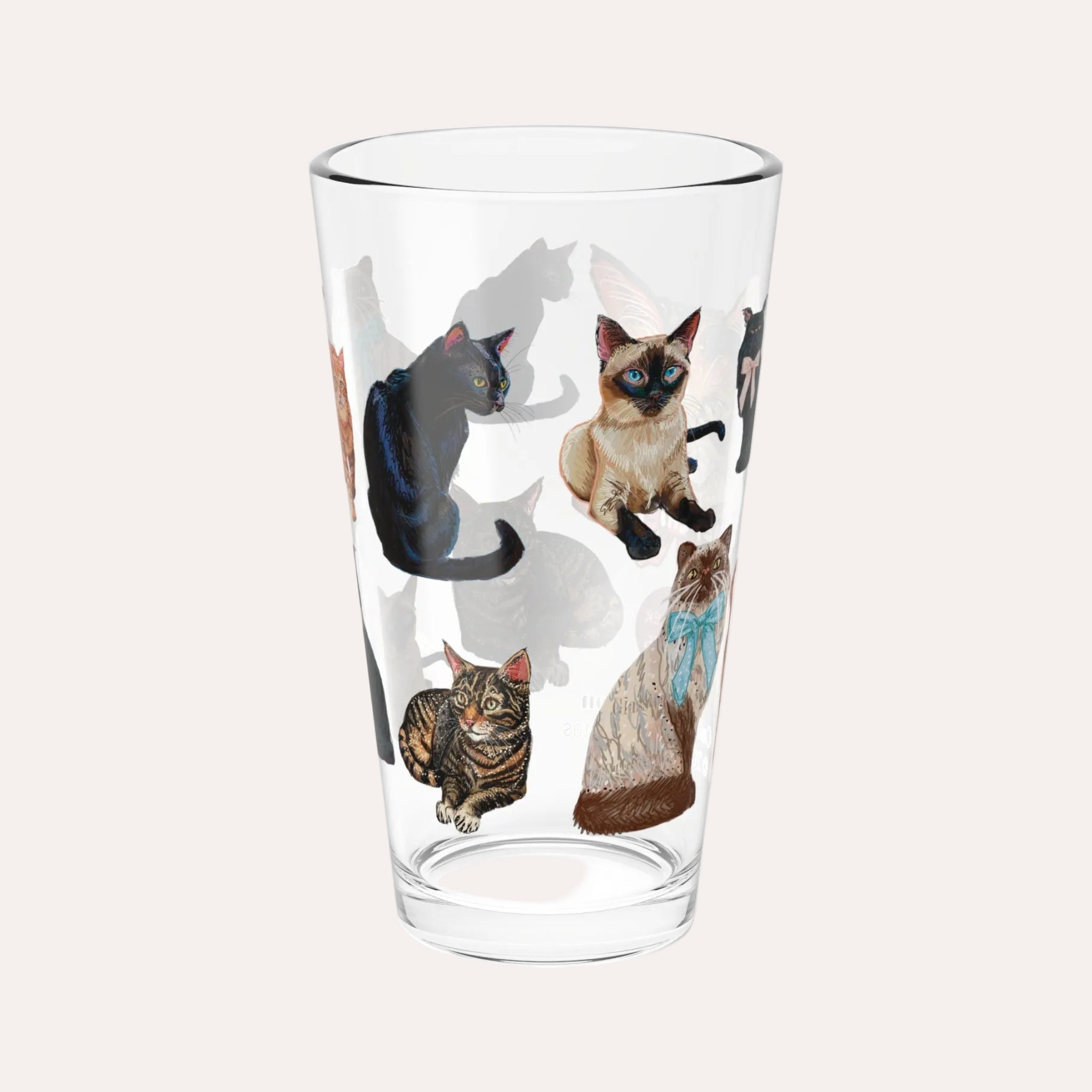 Crazy Cat Lady 16oz Collectors Glass