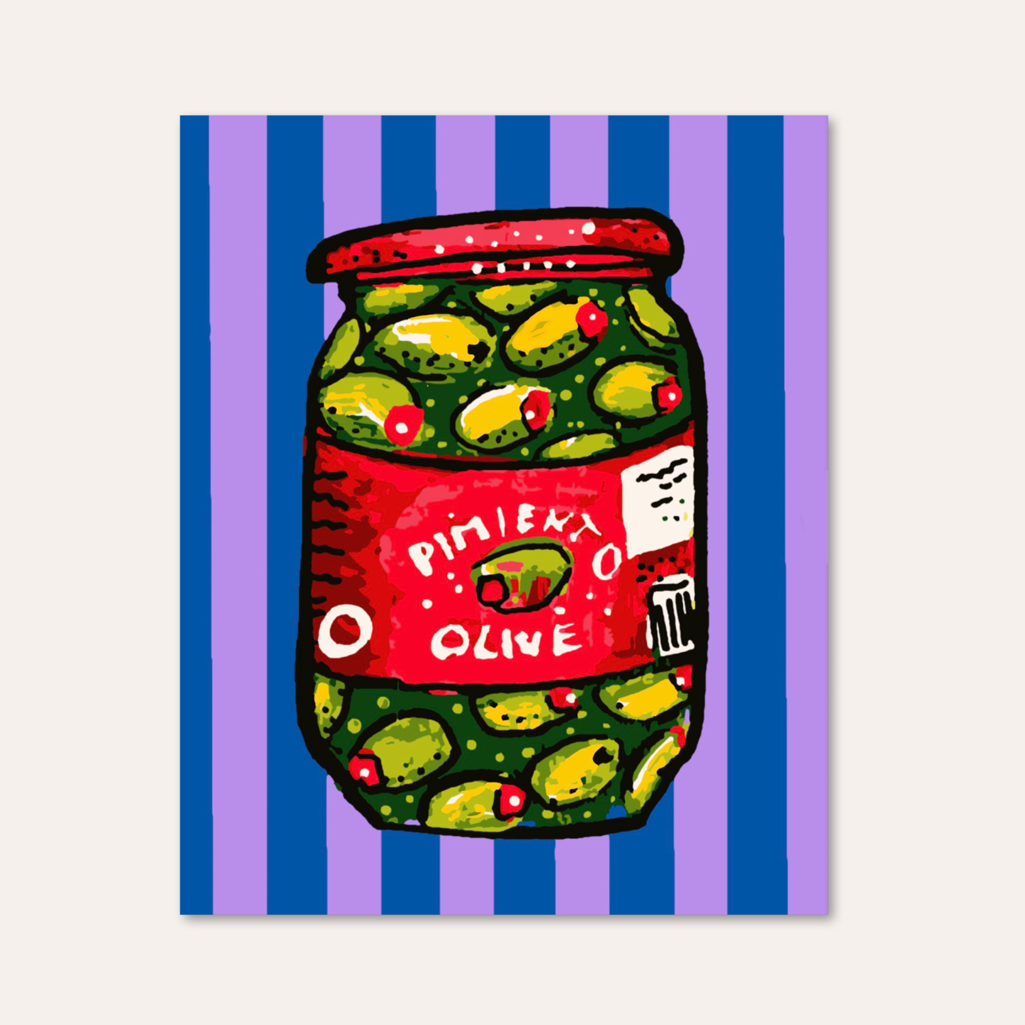 Olives - Paint by Numbers Kit