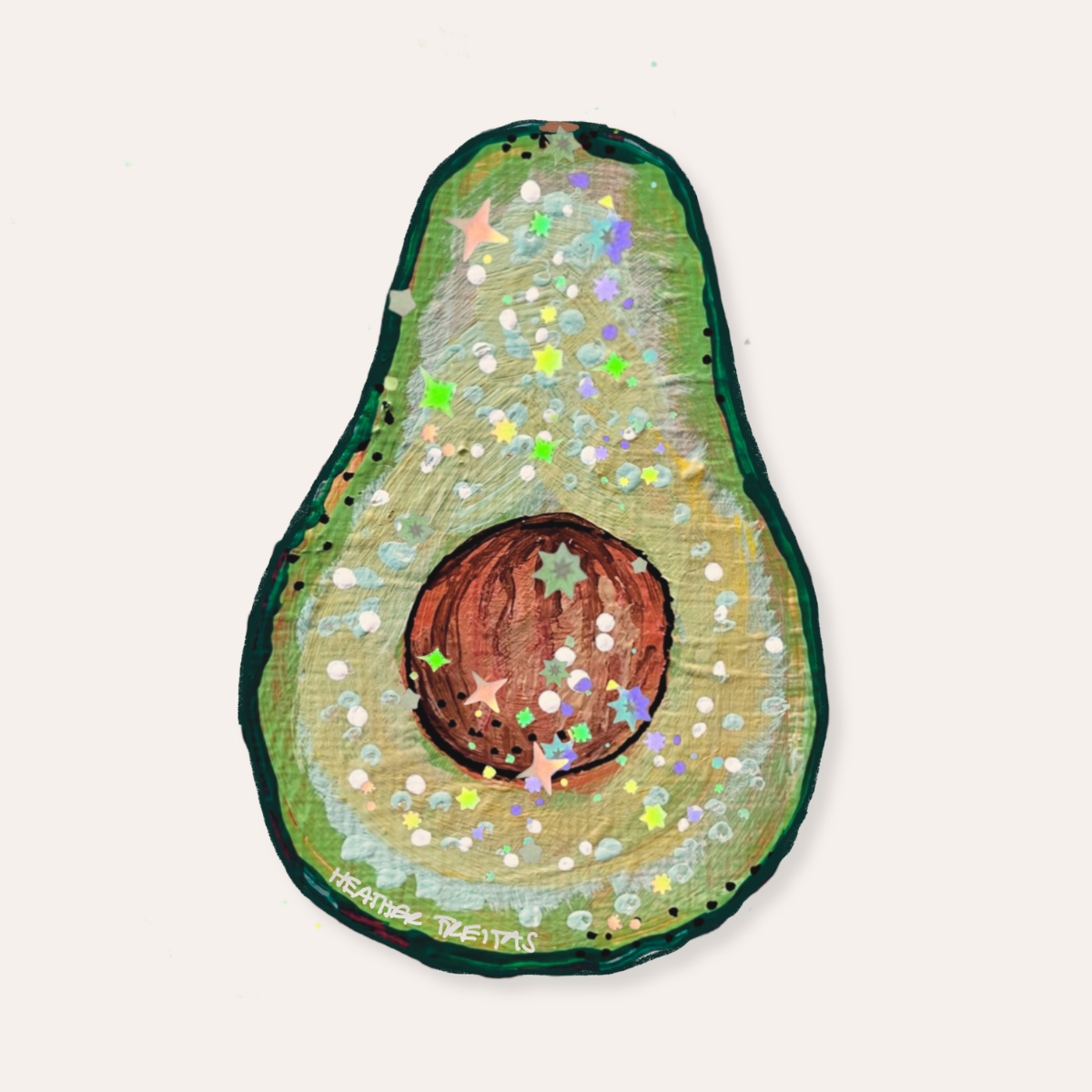 Avacado Sticker