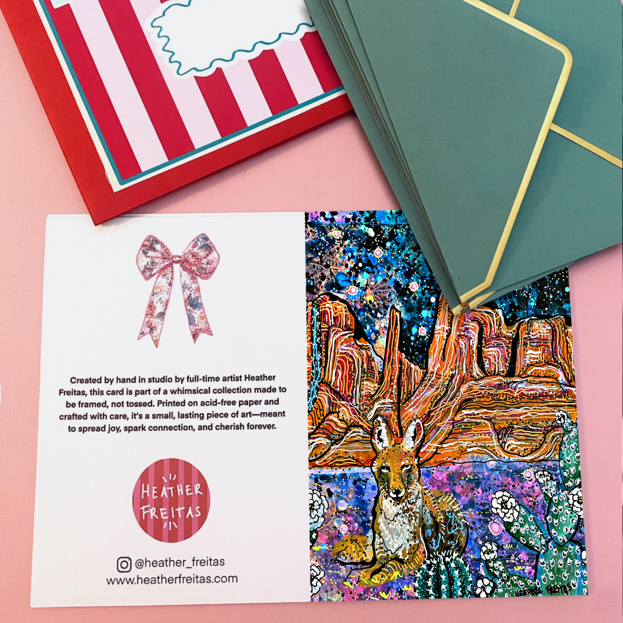 Coyote Song - Greeting Card / Fine Art Print