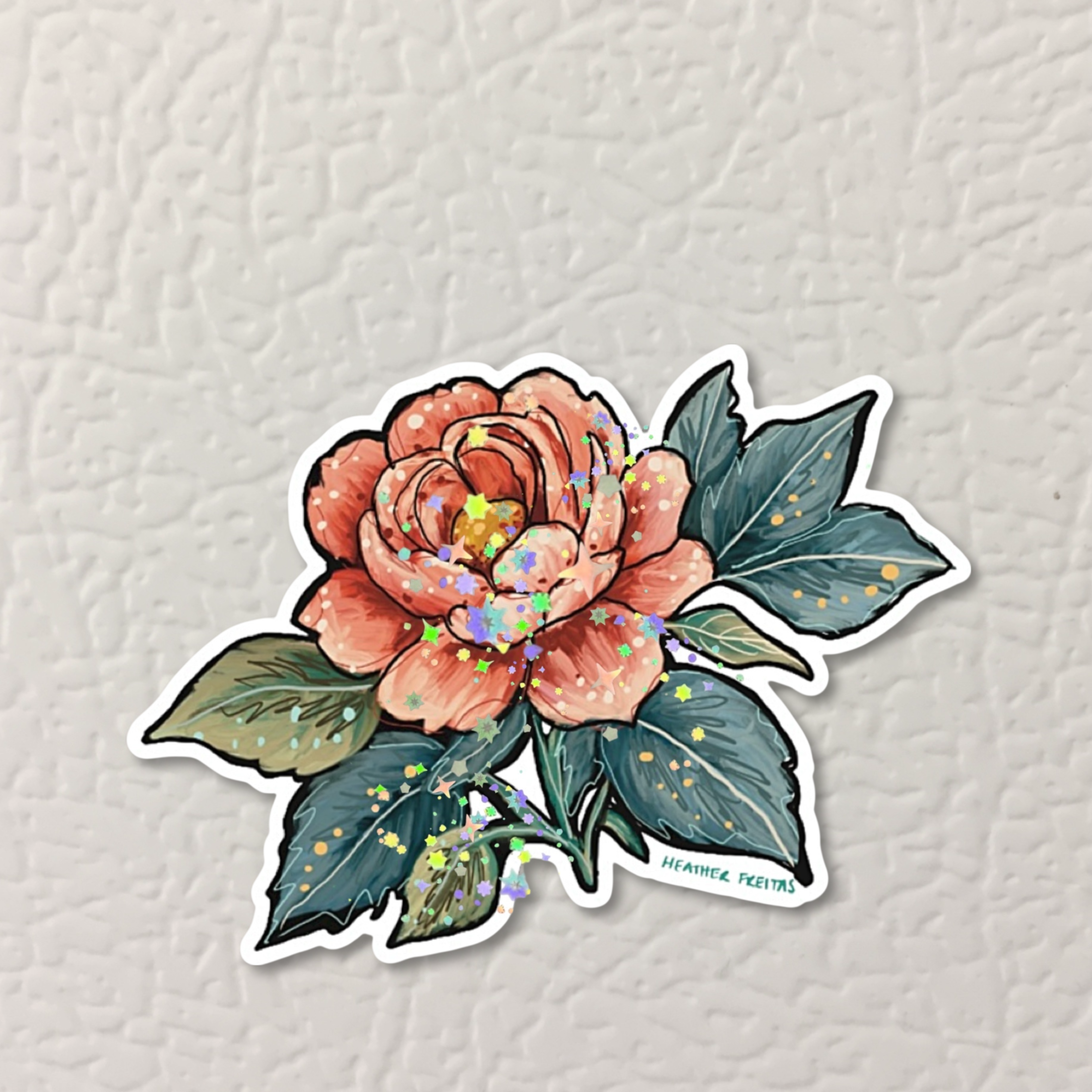 Rose Magnet ( Die-Cut )