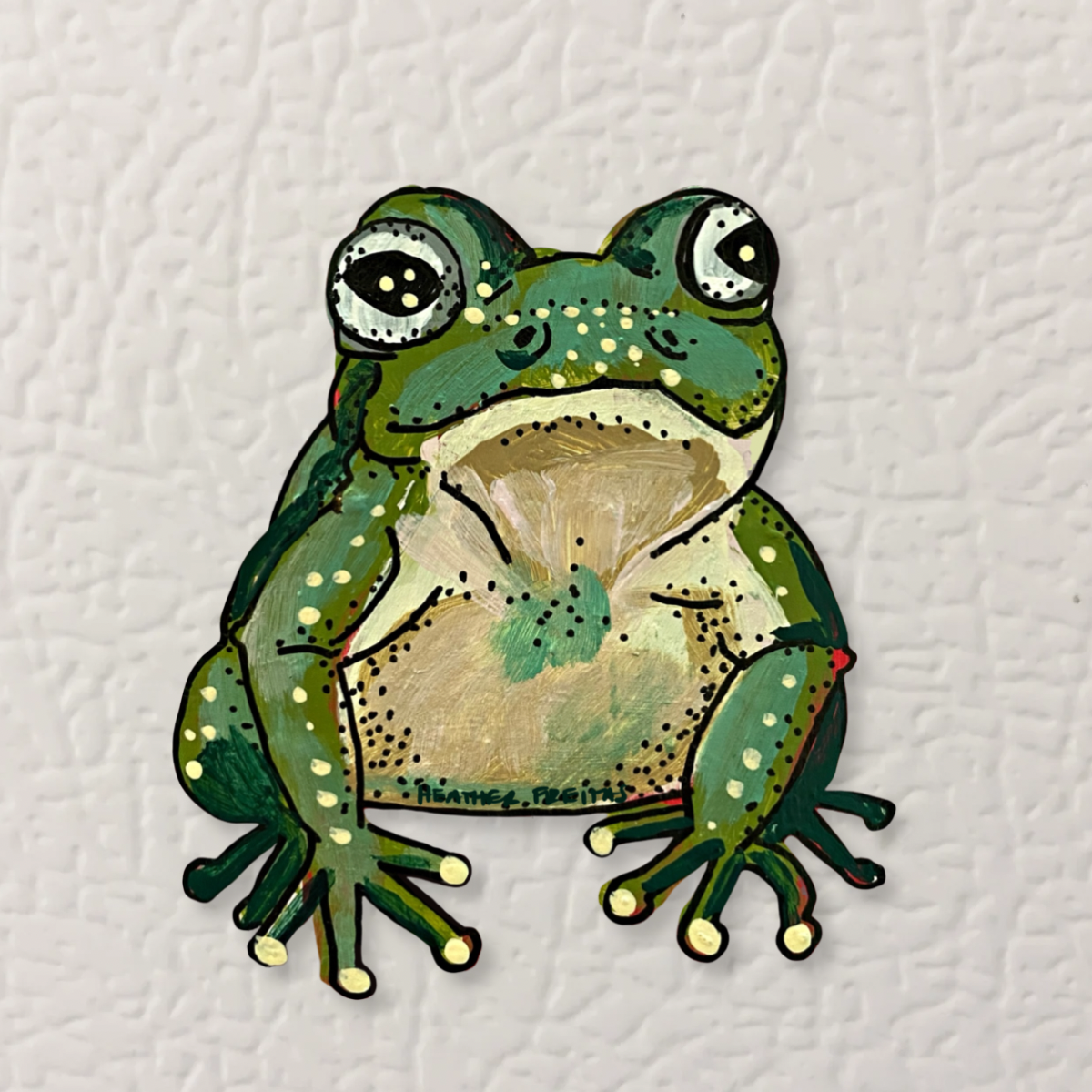 Frog Magnet ( Die-Cut )