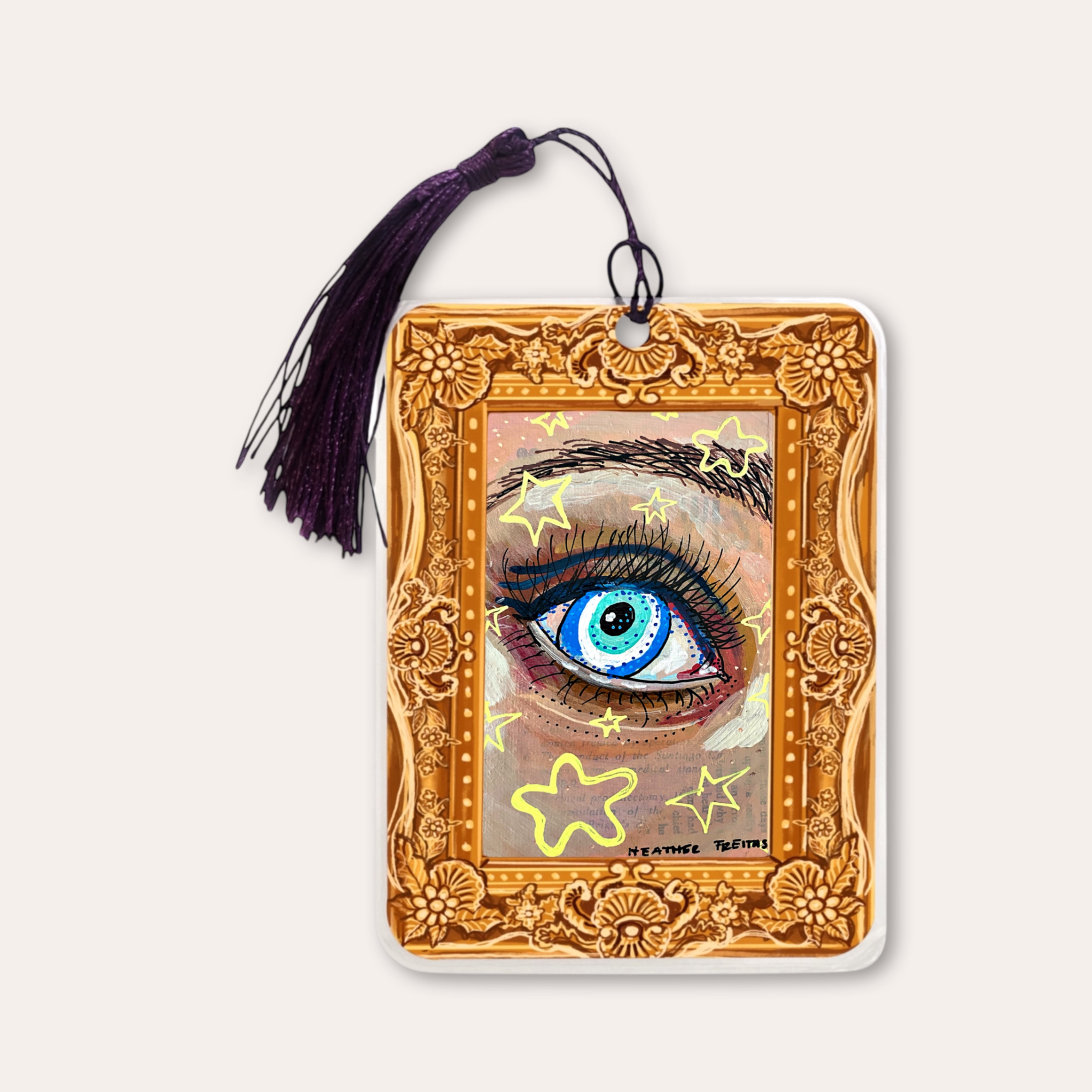 Seeing Stars Fine Art Painting Bookmark