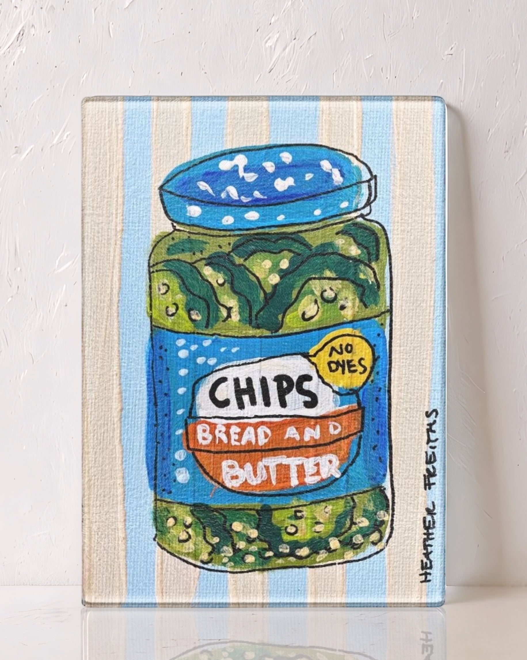 Bread & Butter Chips Cutting Board Trivet