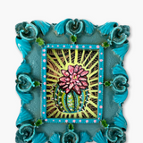 Electric Barrel Cactus ( Mini Original Painting )