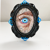 Moody Evil Eye ( Mini Original Painting )
