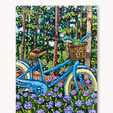 Blue Bike ( Original Painting )
