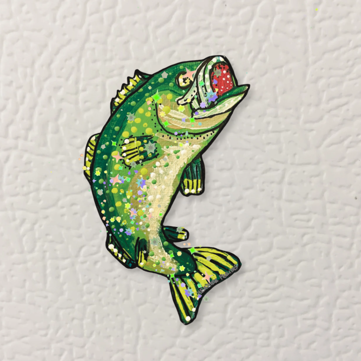 Bass Magnet ( Die-Cut )