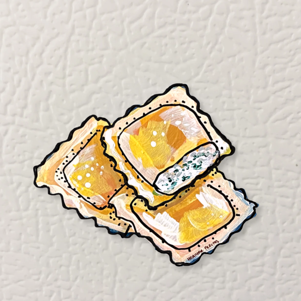 Ravioli Magnet ( Die-Cut )