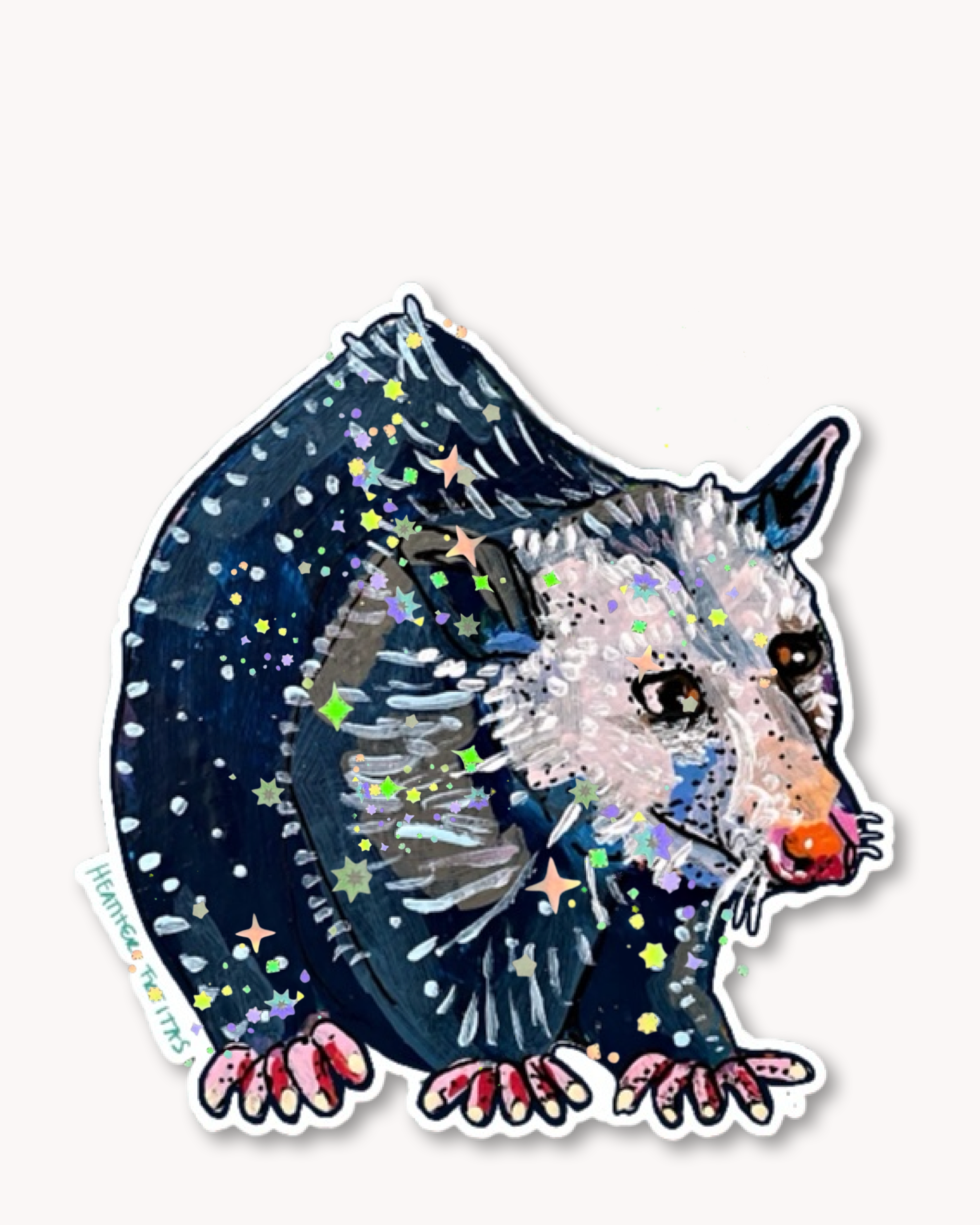 Opossum Sticker