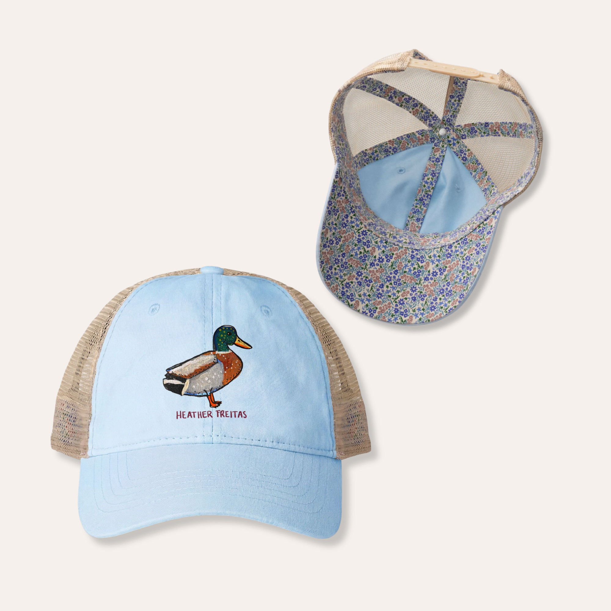 Mallard Women's Washed Mesh-Back Cap