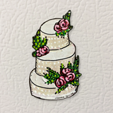 Fancy Cake Magnet ( Die-Cut )