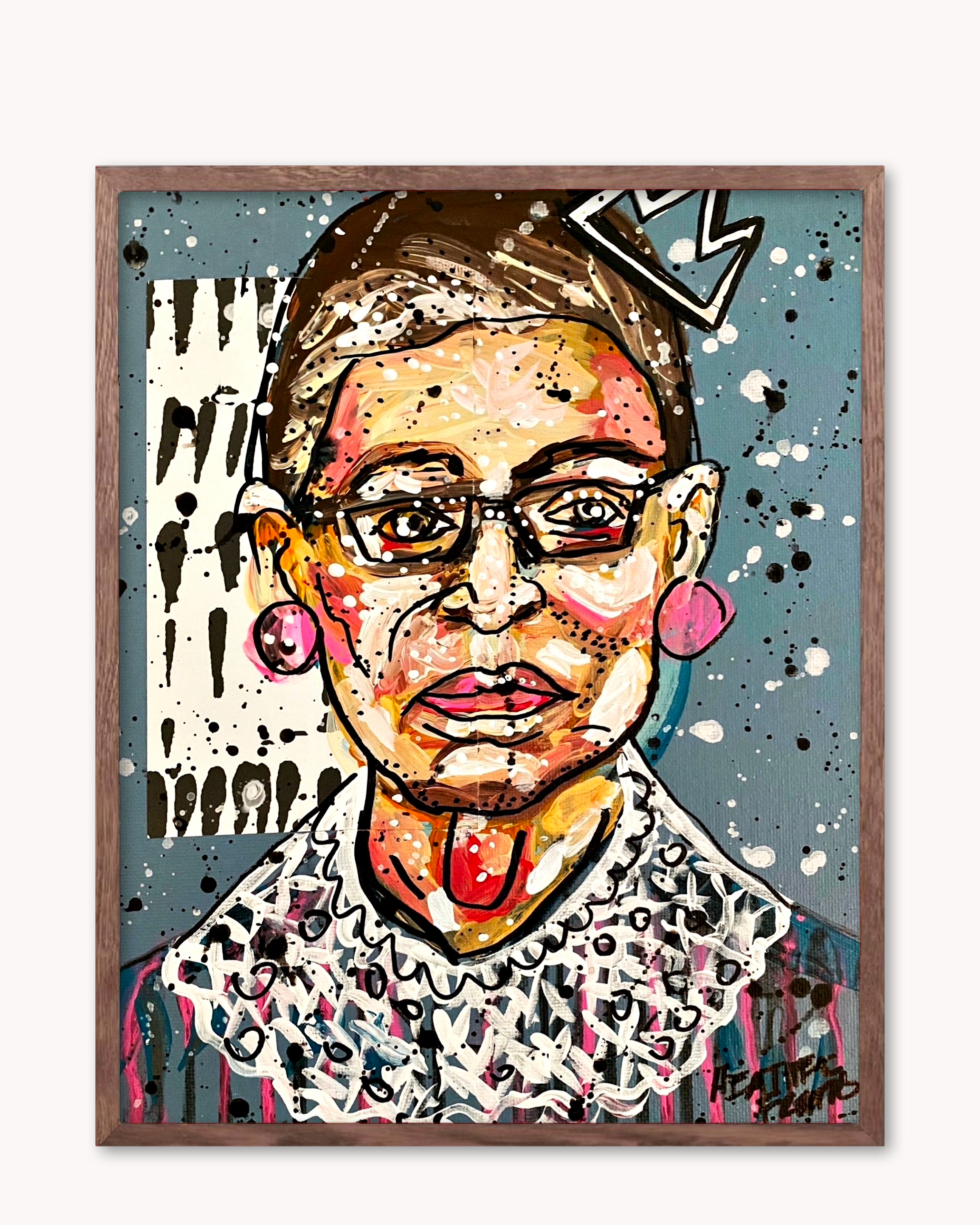 Queen RBG - Limited Edition Small Paper Print