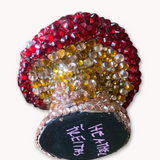 Mini Crystal Mushroom Set of 2