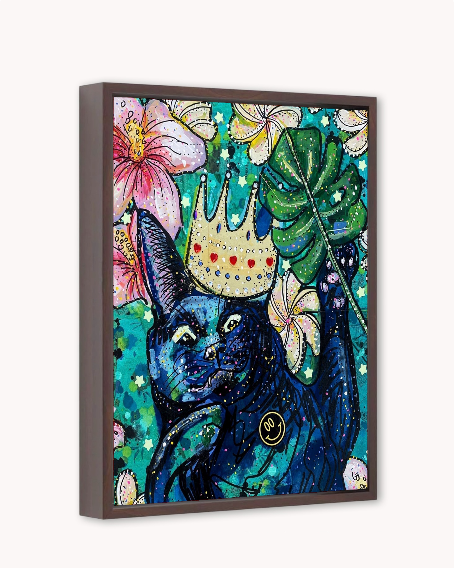 Custom Pet Portrait Painting - Gallery Wrapped Canvas