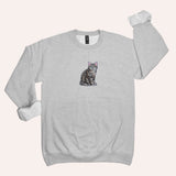 American Shorthair Cat Unisex Crew Neck Sweatshirt