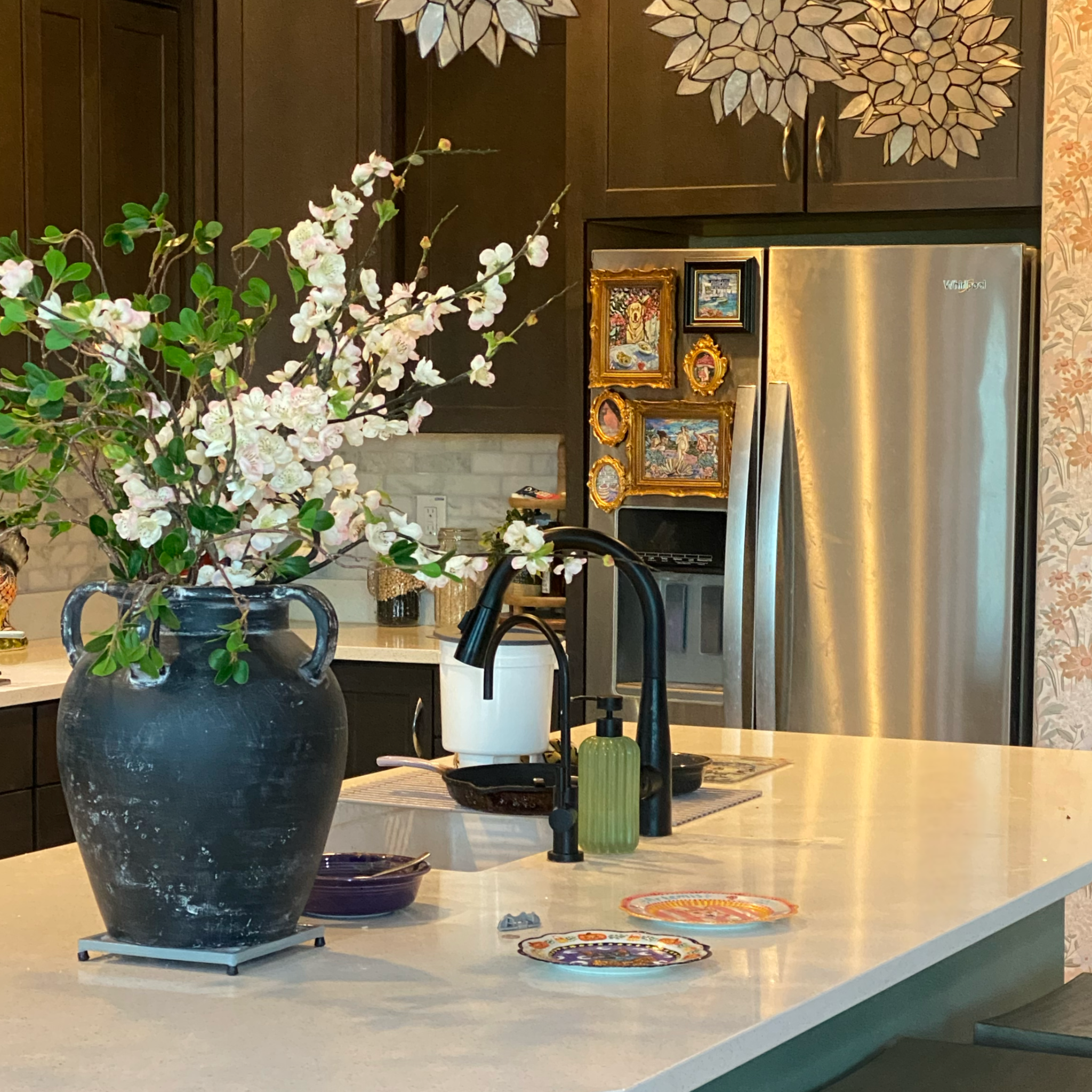 Seal Point Persain Cat Framed Small Magnet