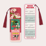 Strawberry Milk Soft Touch Premium Bookmark