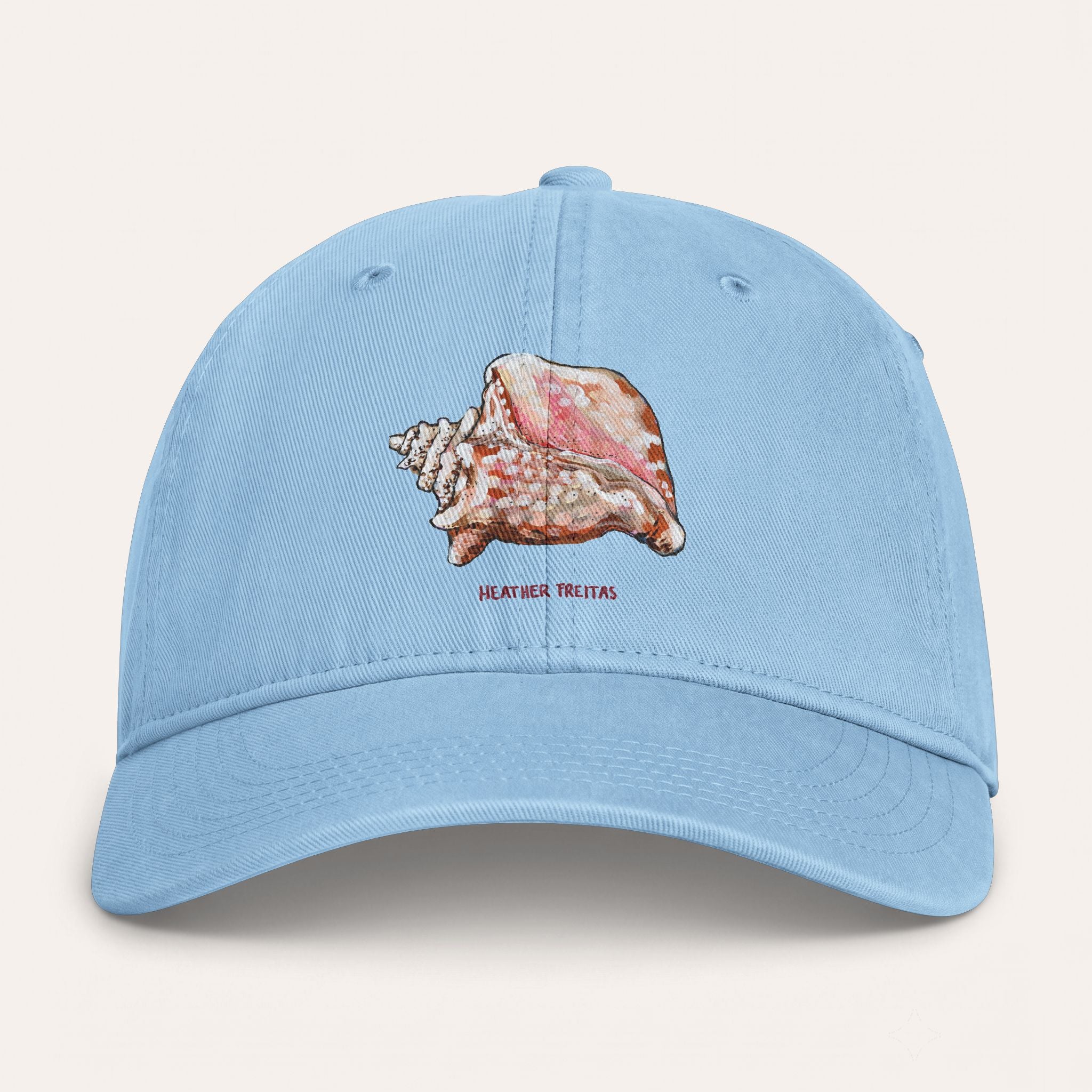 Conch Washed Cotton Cap