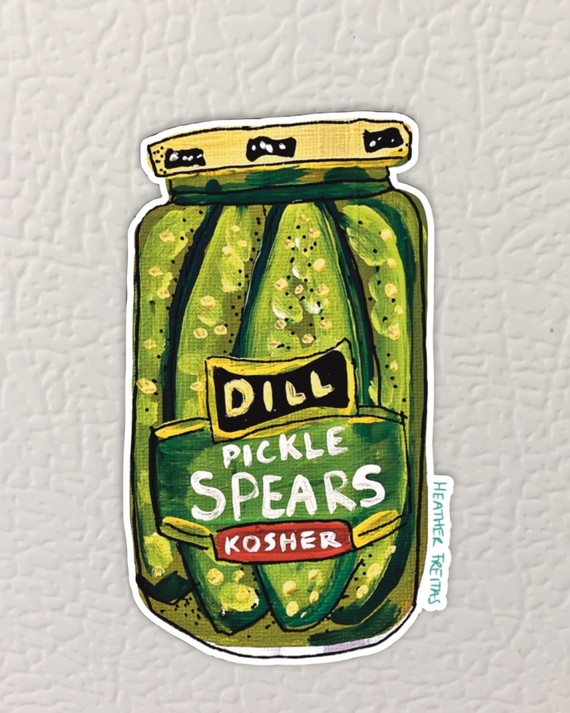 Pickle Spears Magnet ( Die-Cut )