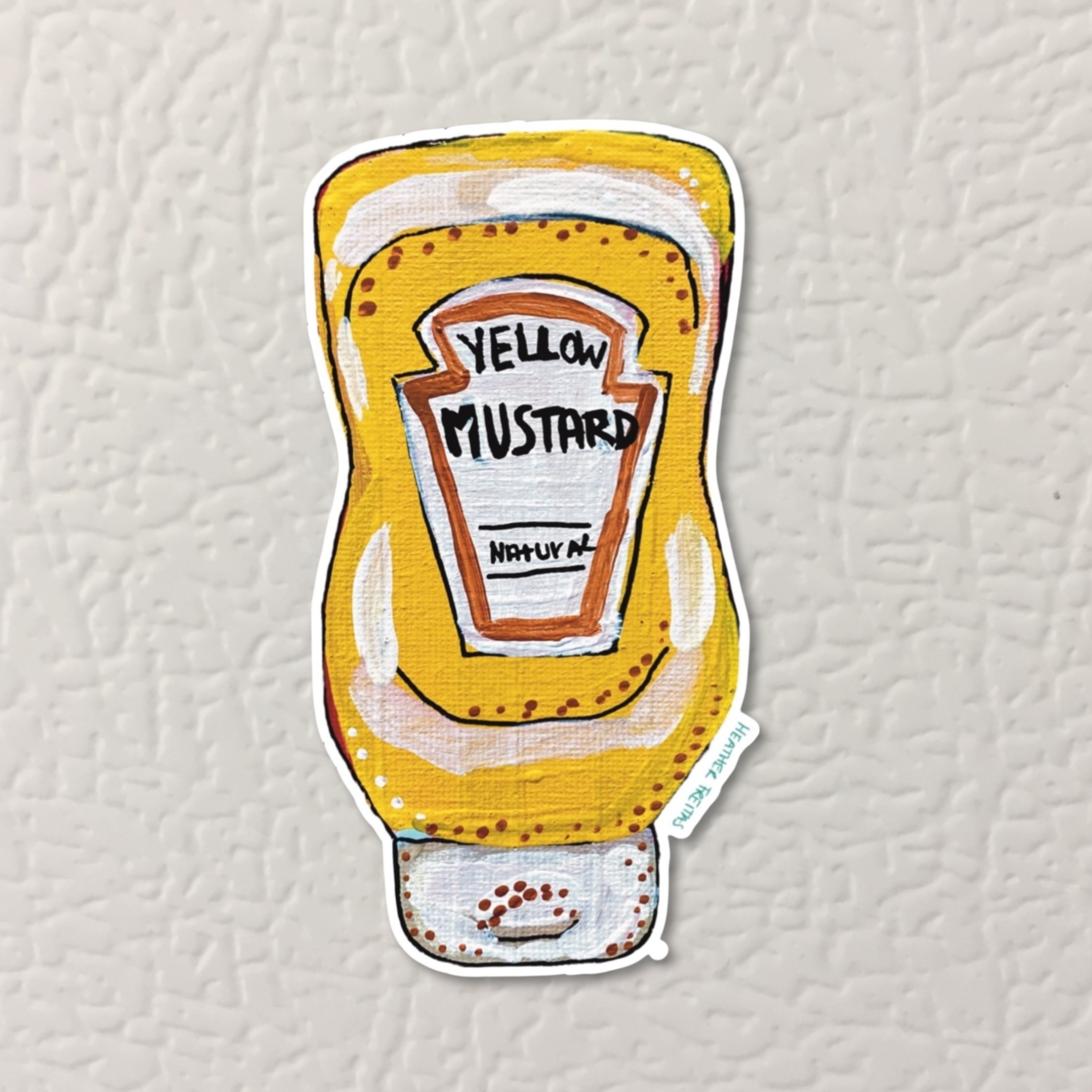 Mustard Magnet ( Die-Cut )