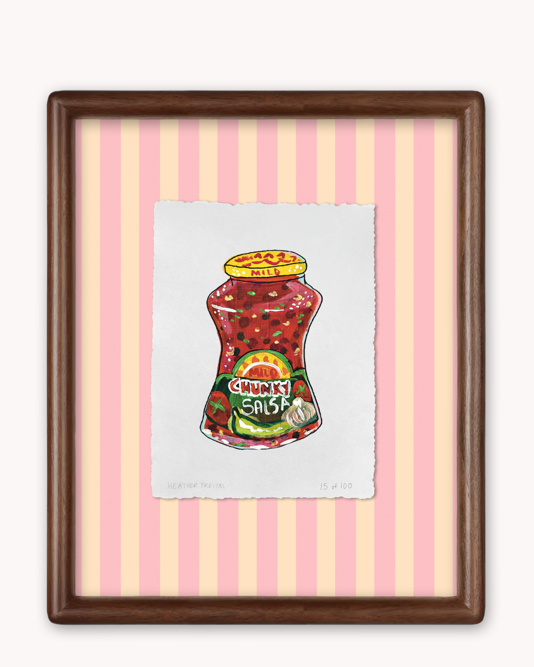 Salsa Limited Edition Framed Print