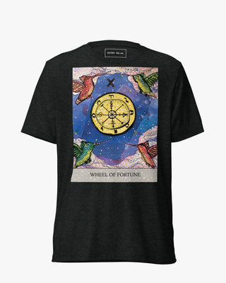 Wheel Of Fortune Tarot Unisex Short Sleeve T-shirt
