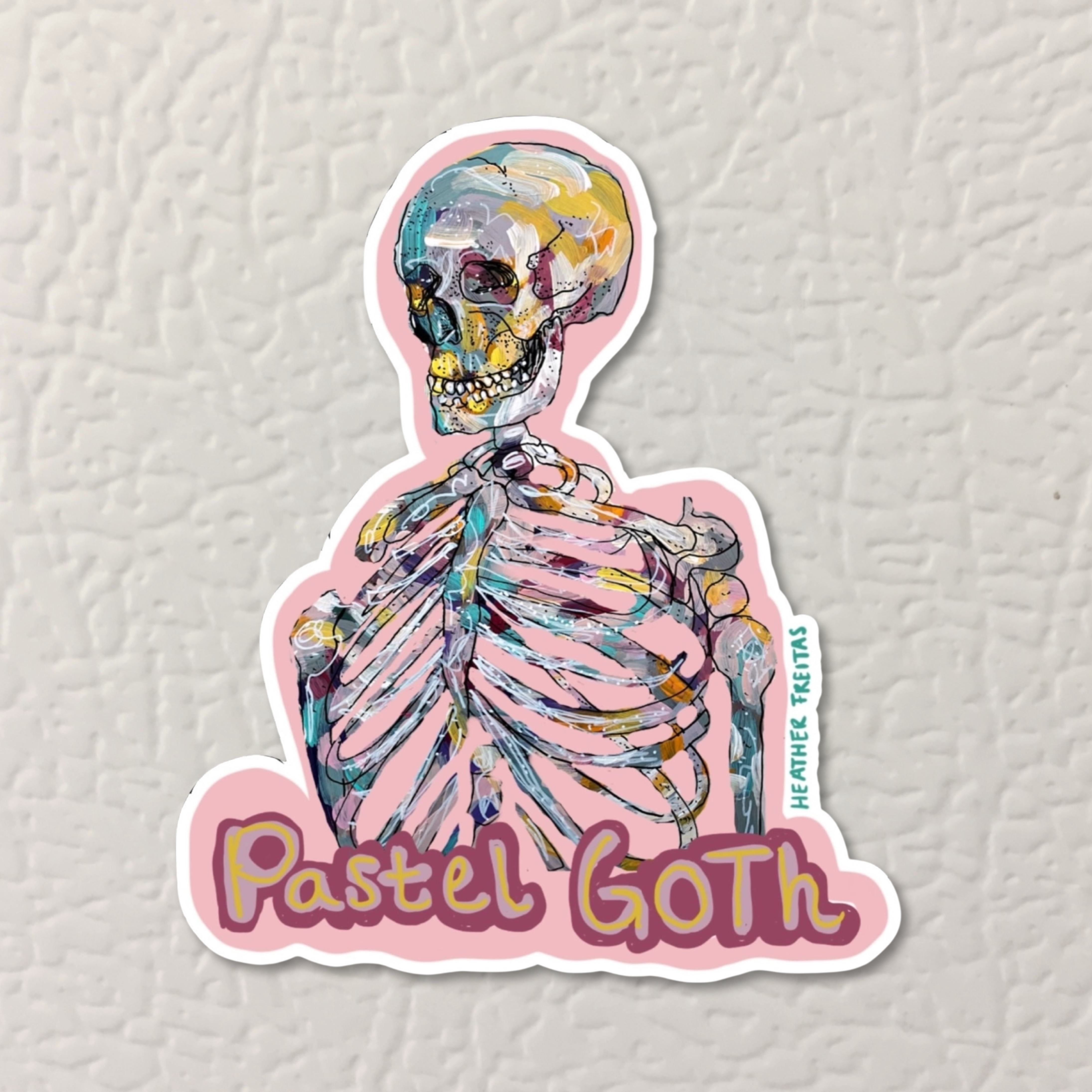 Pastel Goth Magnet ( Die-Cut )