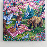 A Man Or A Bear? ( Original Painting )