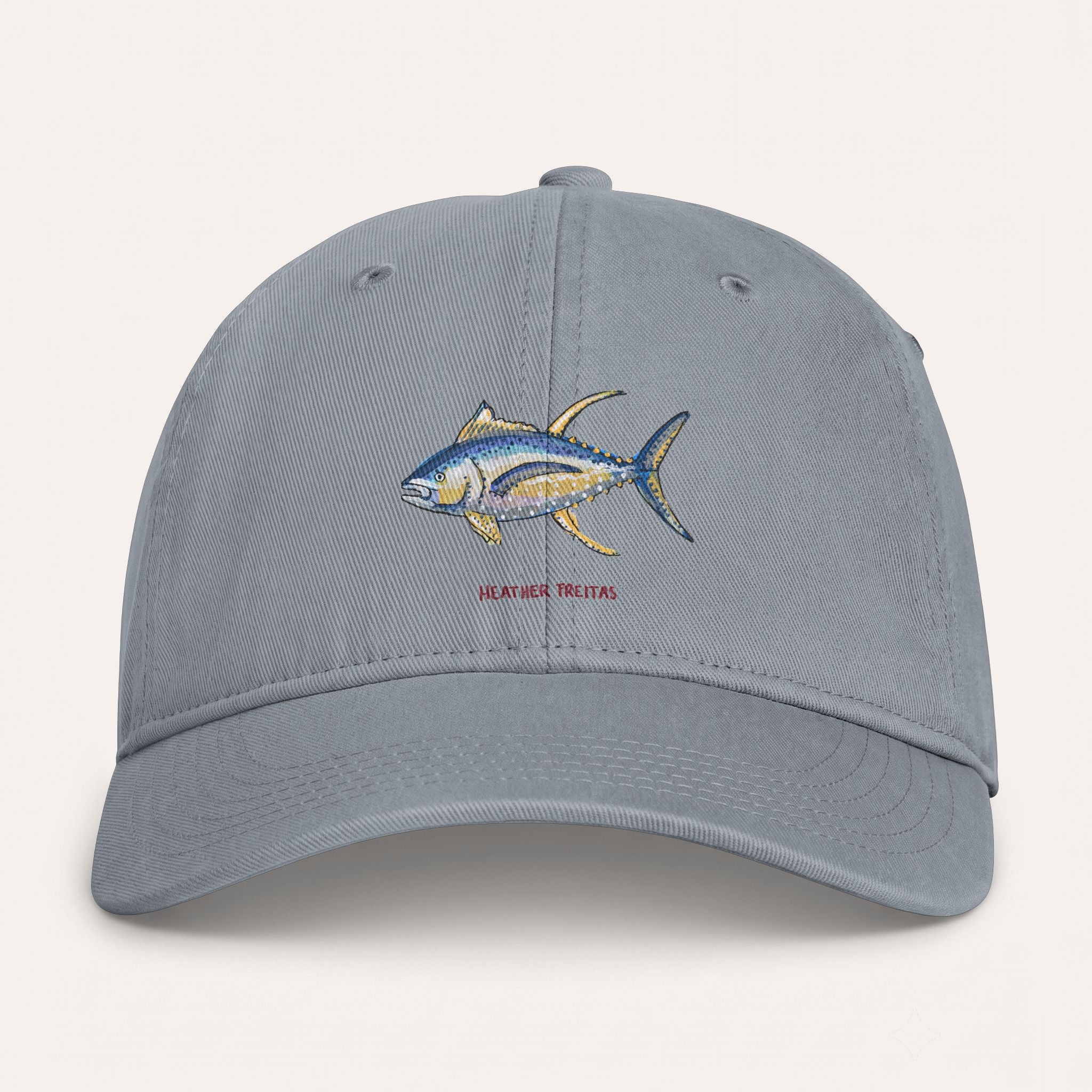 Blue Fin Tuna Washed Cotton Cap