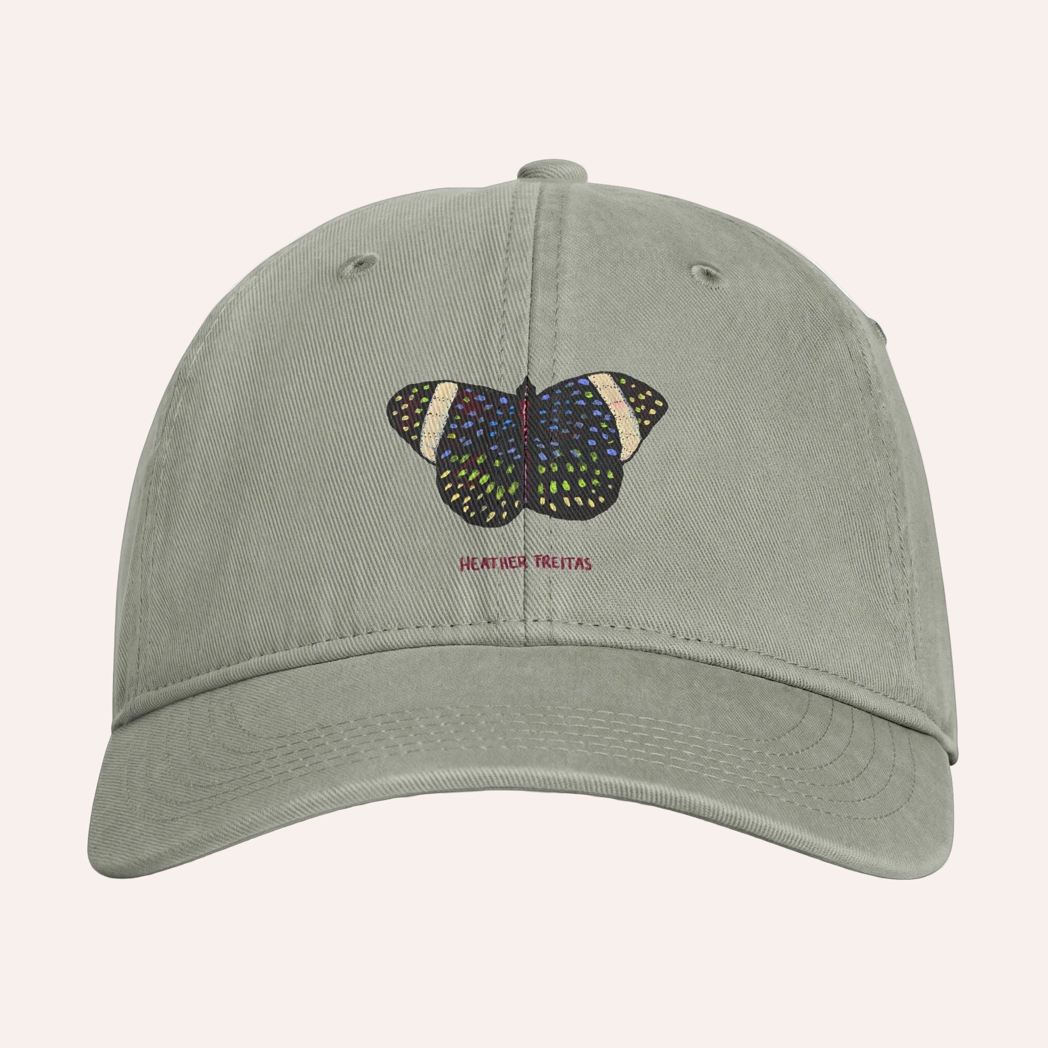 Starry Night Cracker Butterfly Washed Cap