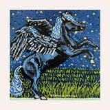 Pegasus In The Stars Mini Art Print