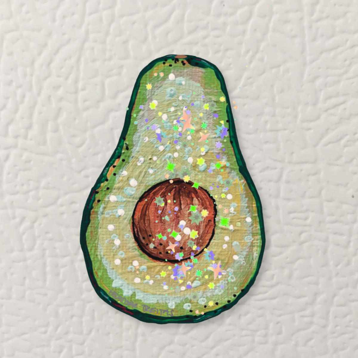 Avocado Magnet ( Die-Cut )