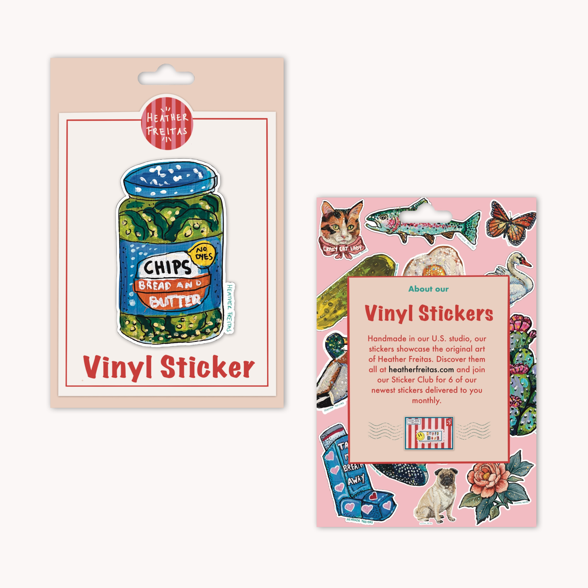 Bread & Butter Chips Sticker