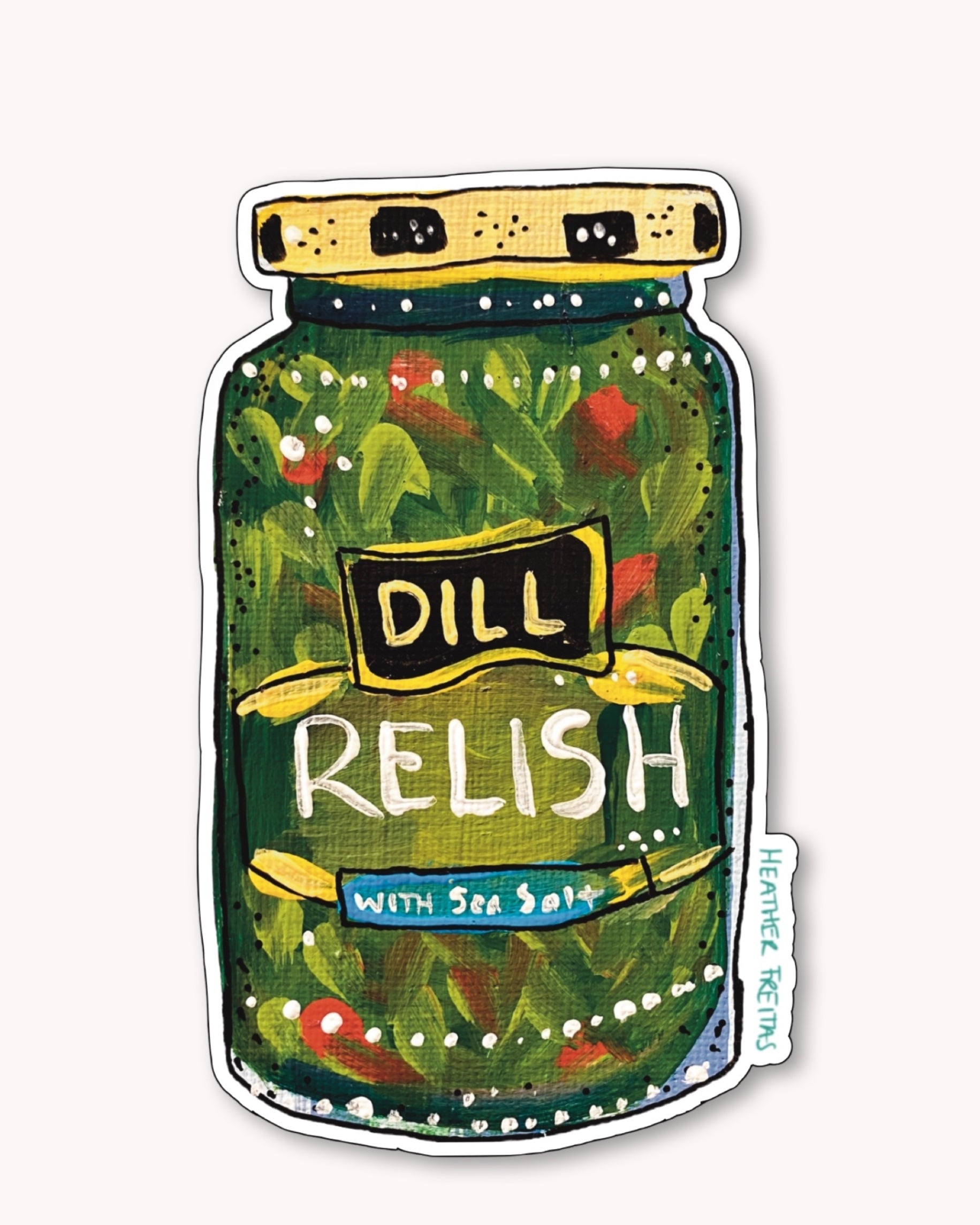 Relish Sticker